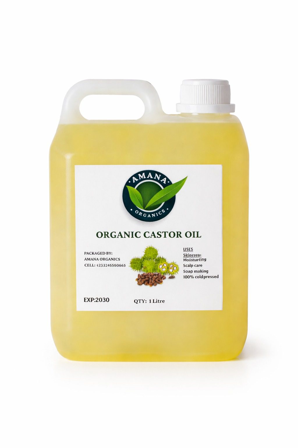 Castor Oil (Yellow)