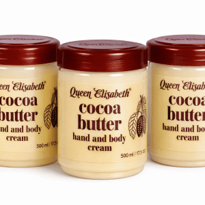 Queen Elisabeth Cocoa Butter Jars