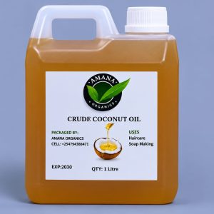 crude coconut oil