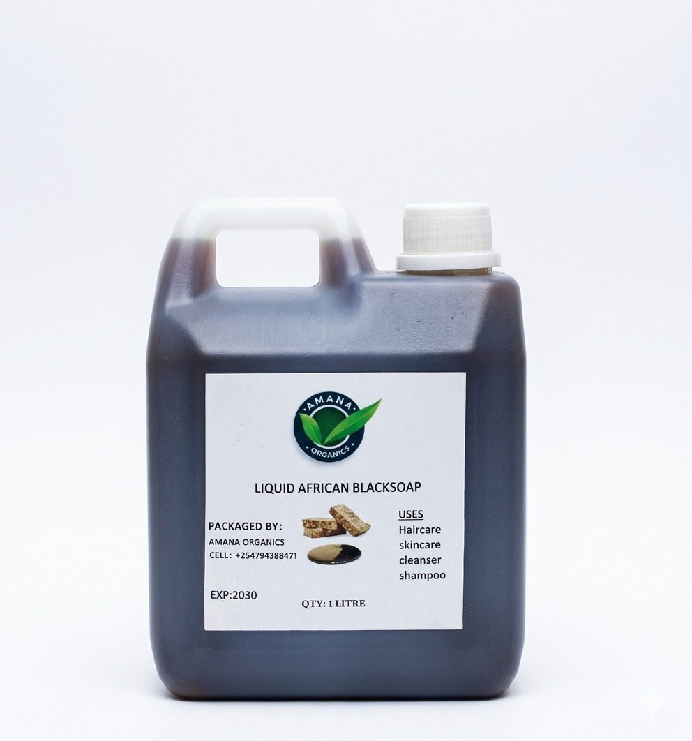Liquid African Black Soap