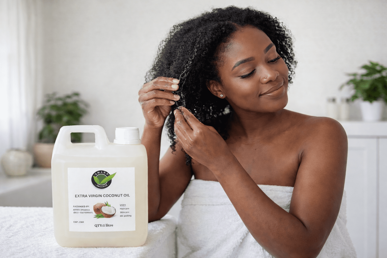 extra virgin cold pressed coconut oil