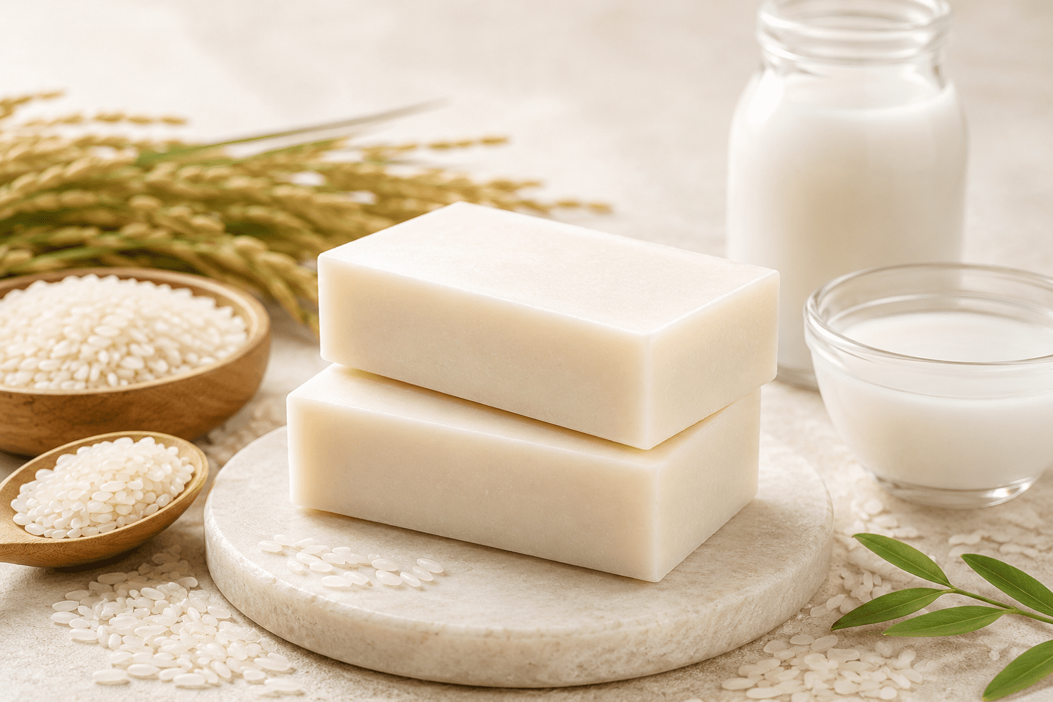 rice milk soap benefits