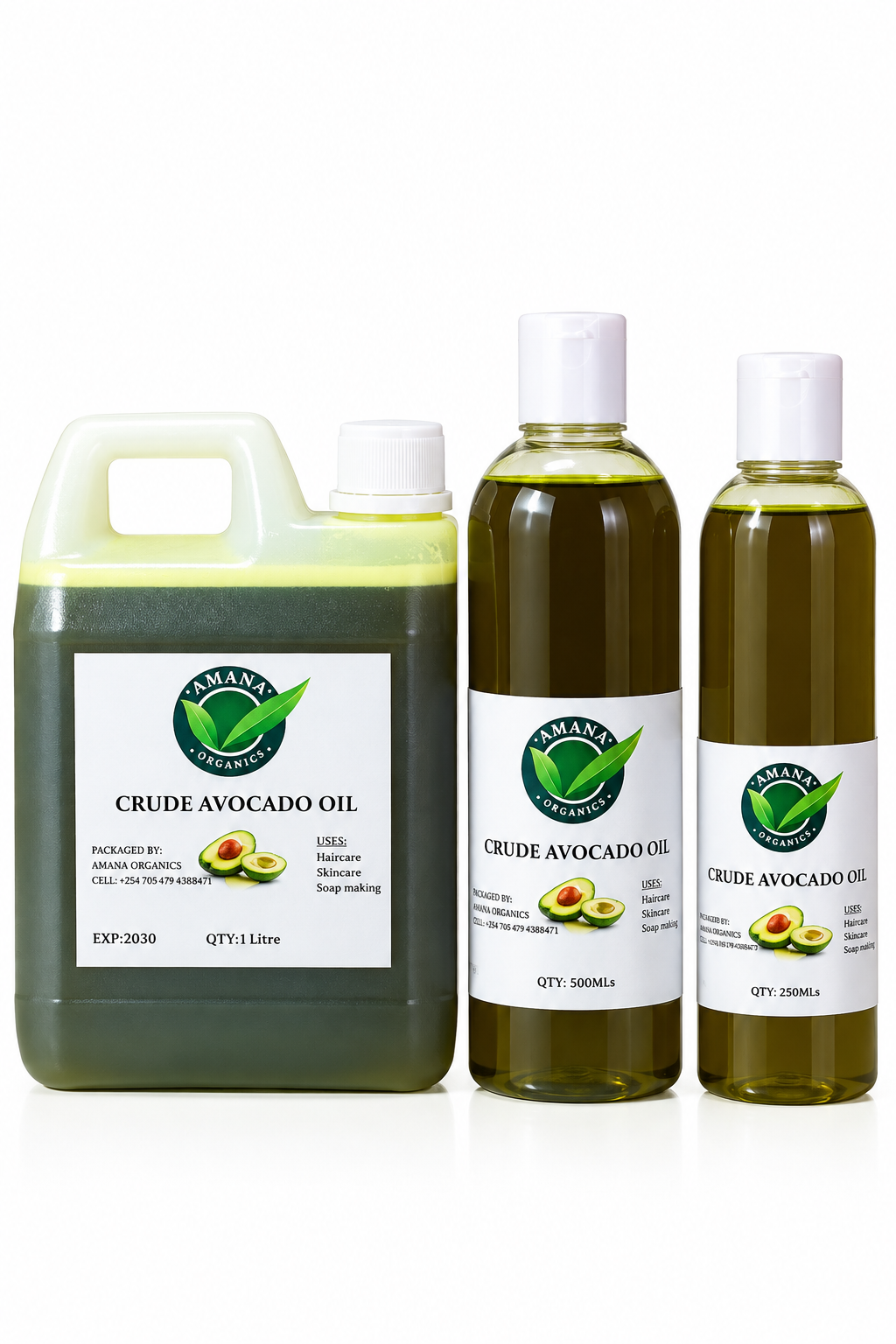 crude avocado oil